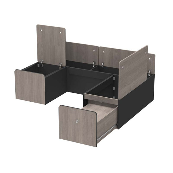 Module Bed Bench 120 cm +...