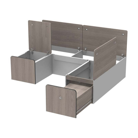 Module Bed Bench 140 cm +...