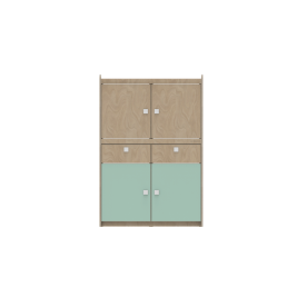 DUO 8 - Storage unit with 4...