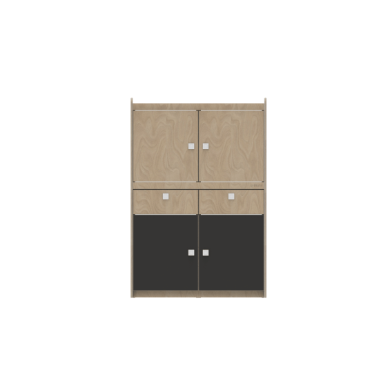 DUO 8 - Storage unit with 4...