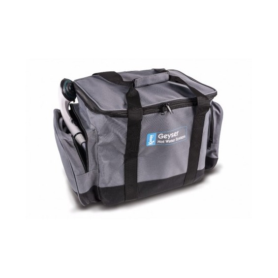 Douche portative Chauffe-eau Kampa Geyser eau chaude autonomie fourgon aménagé