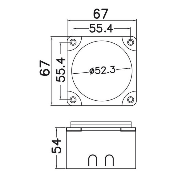 dimensiones acoplador separador