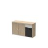 TRIO 1 - Elemento base doble puerta y encastre frigorífico - LONGBOARD