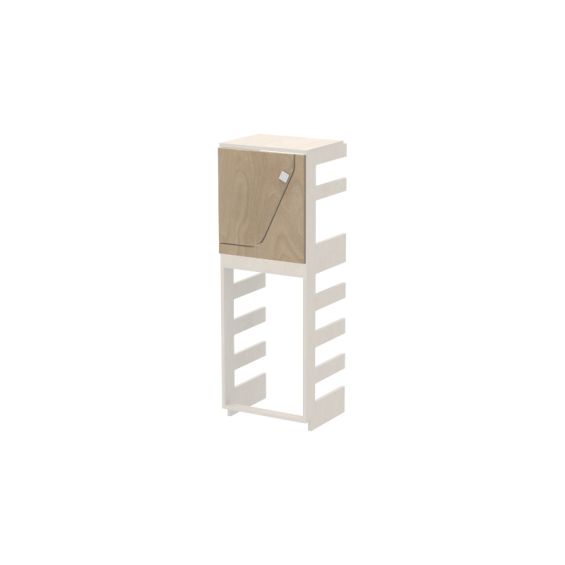 P8 Façade de porte haute biseautée pour ouverture à droite LONGBOARD