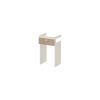 LONGBOARD - Door front for refrigerator cabinet 1/4 - P7 - Birch Furniture view