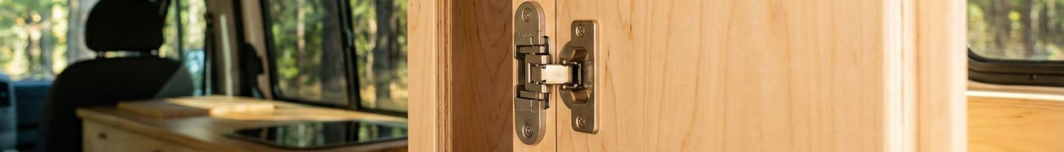Door hinge & stay