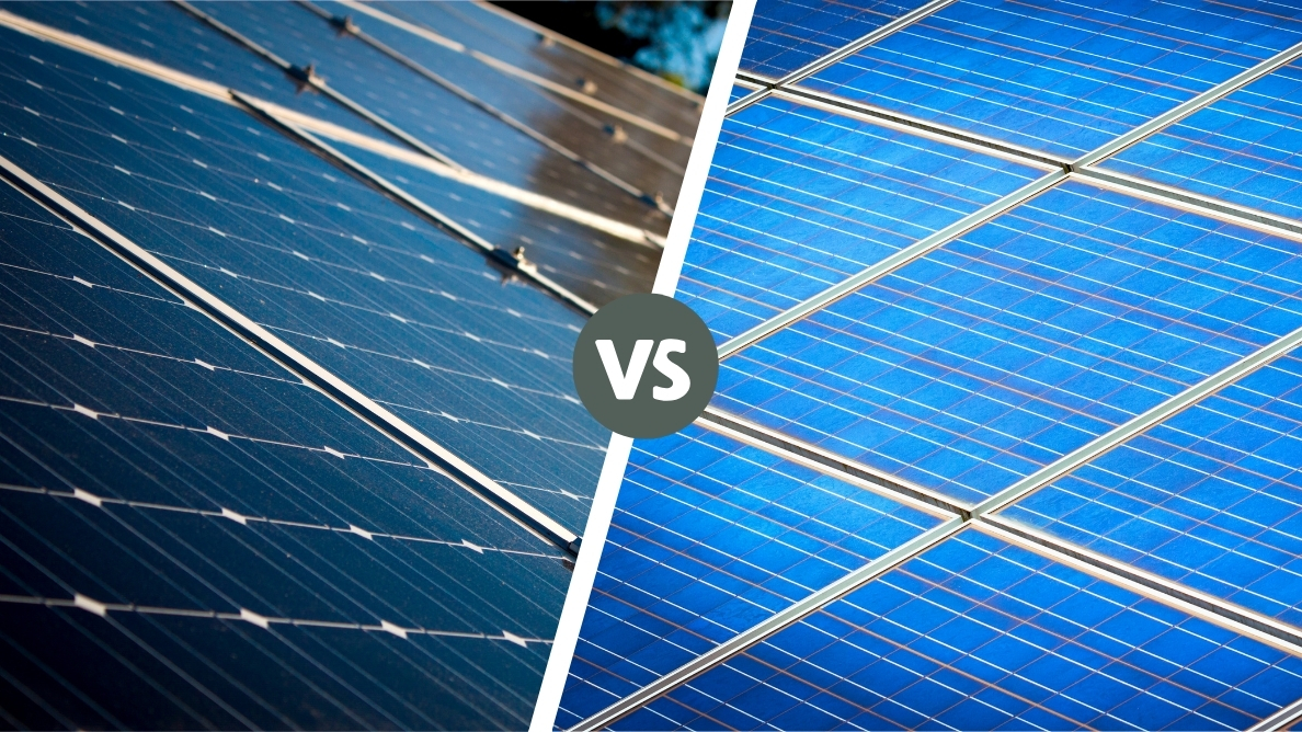 Panel solar monocristalino o policristalino: ¿cuál debo elegir para mi furgoneta?