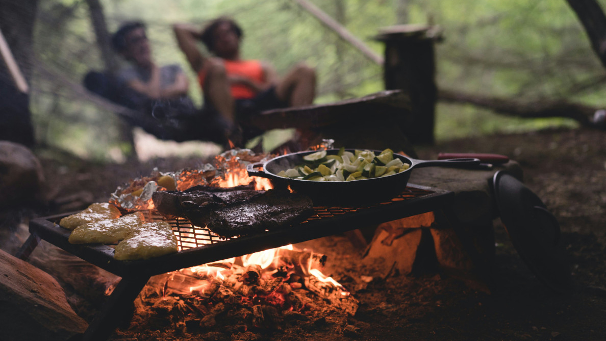 How can I maintain a healthy diet while traveling in a van
